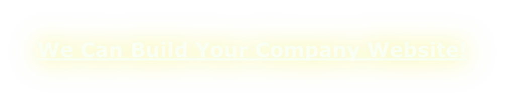 We Can Build Your Company Website!