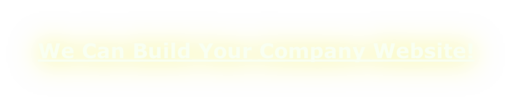 We Can Build Your Company Website!